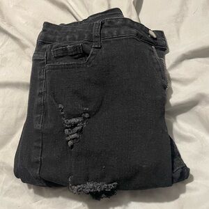 SHEIN Black Skinny Jeans for Women